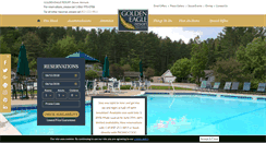 Desktop Screenshot of goldeneagleresort.com